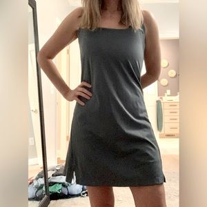 Sport/workout dress. Built in bra and built in shorts. Teal